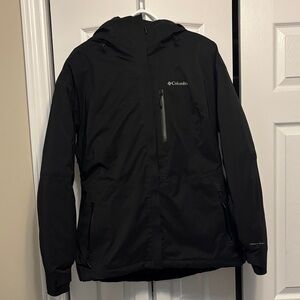 Columbia Women's Black Ski Jacket - 3 in 1 interchangeable